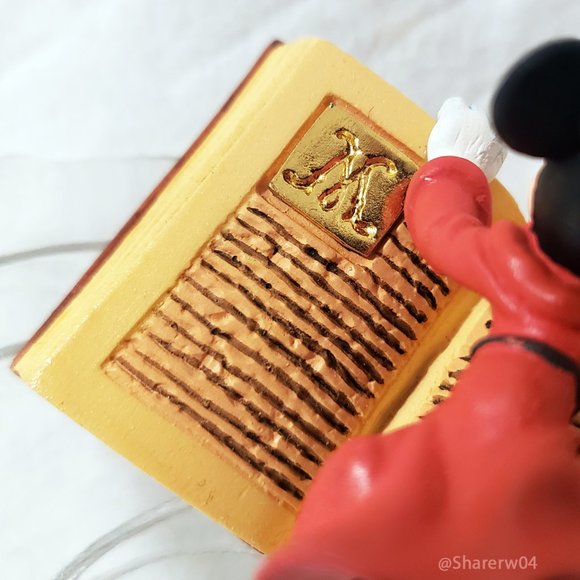 Disney Mickey's Magic Adventure Fantasia Crystal Whirlpool Sculpture - Picture 12 of 17